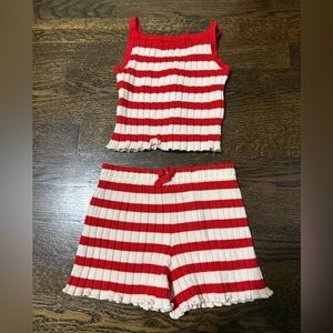 H&M 2 PIECE RIB-KNIT SET Toddler